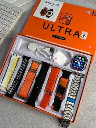 Series8 ULTRA With 7 Straps